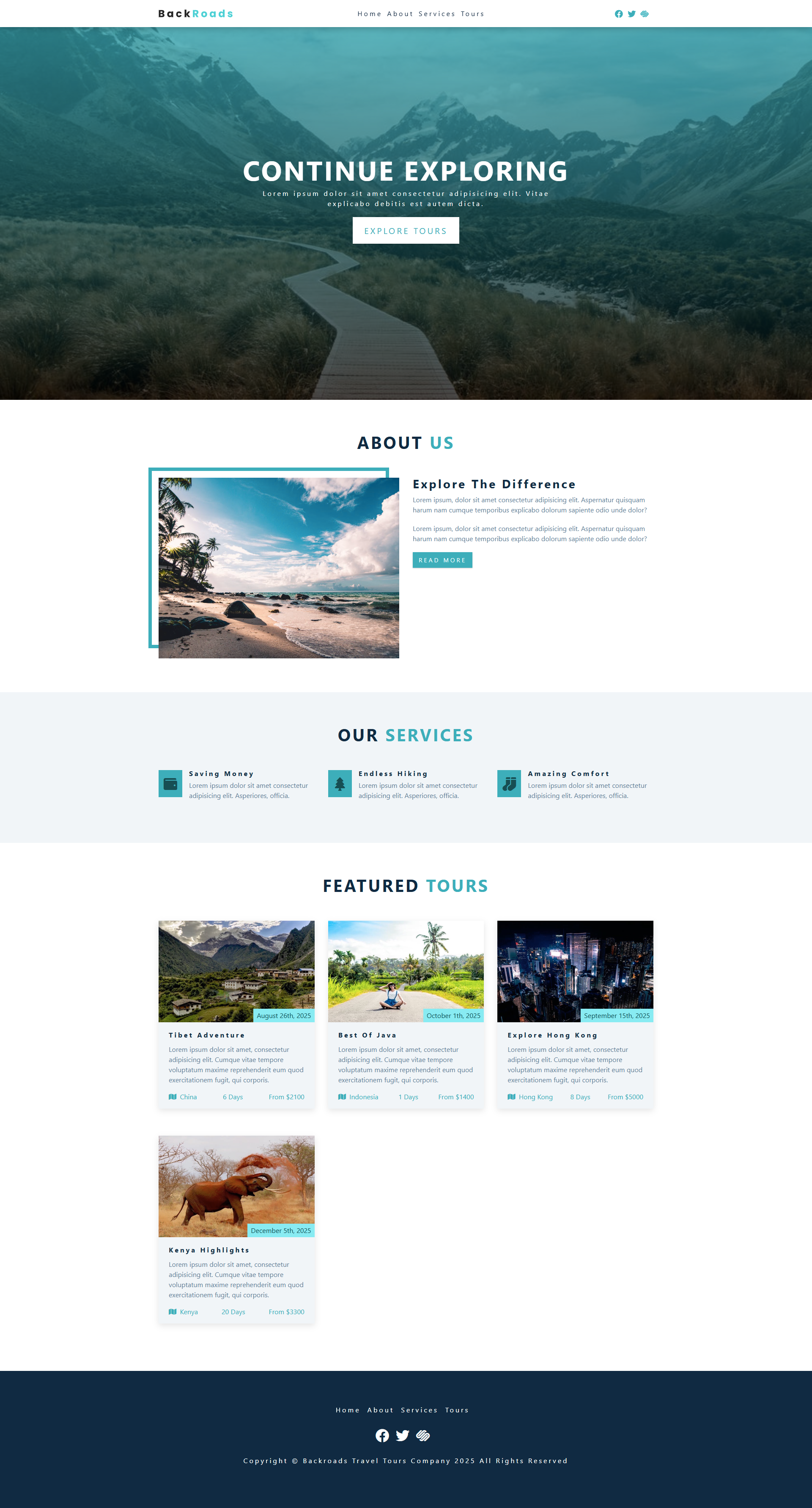 Backroads Tours & Travel