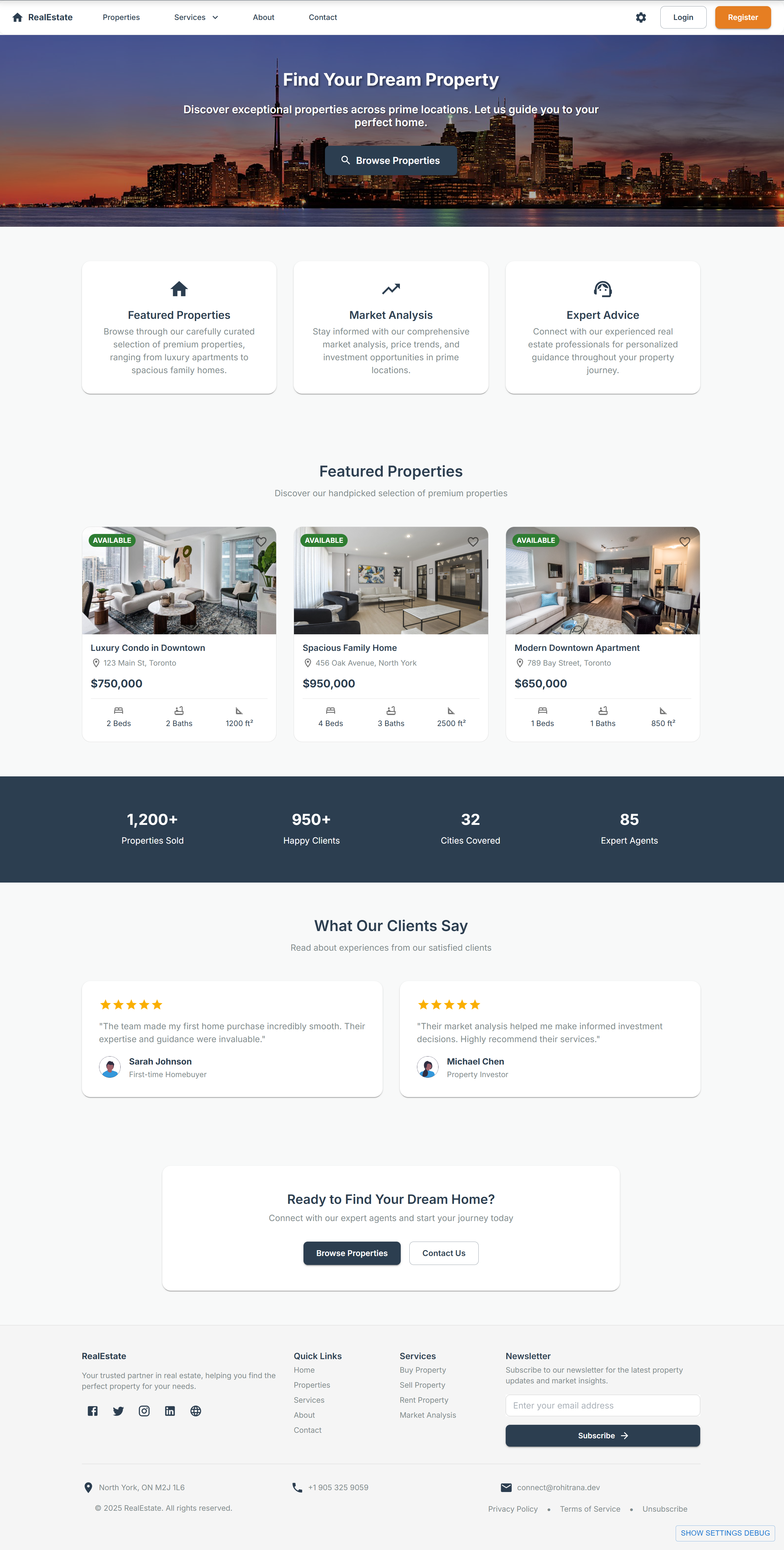 Real Estate Management Platform